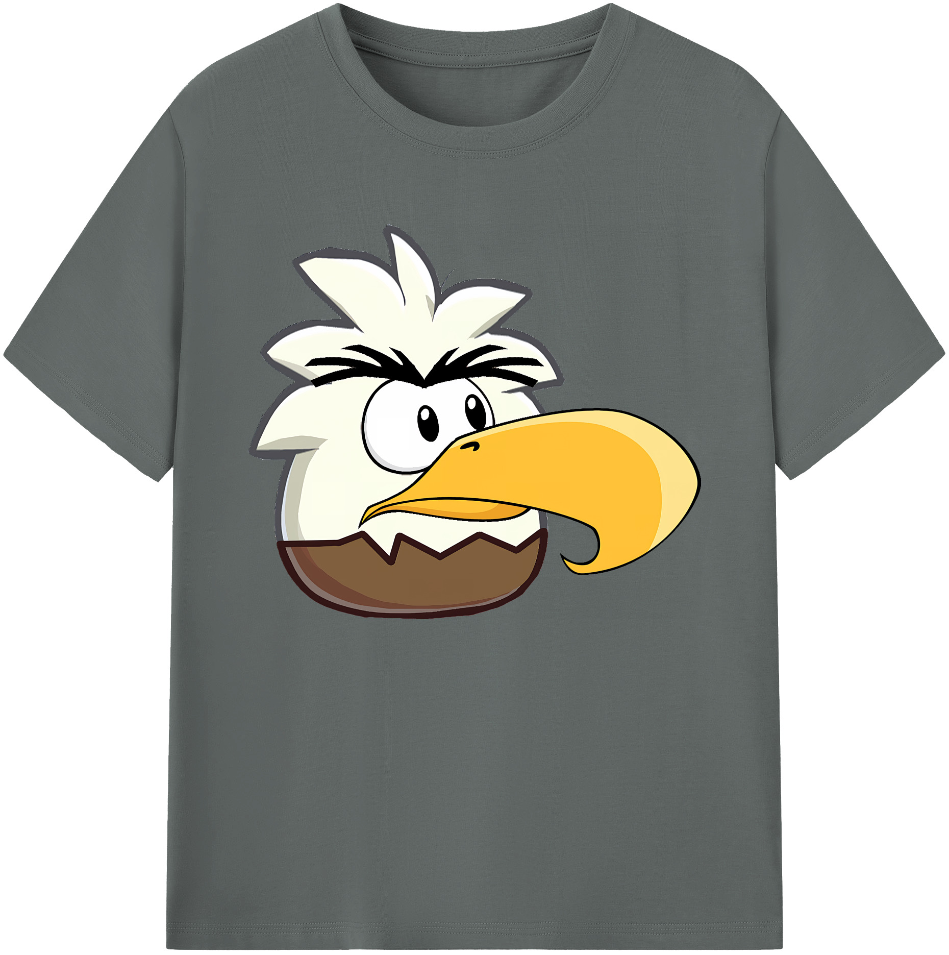 （画像用） Angry Birds アングリーバード 綿100％ メンズ半袖Tシャツ｜肌触りやわらか＆通気性
